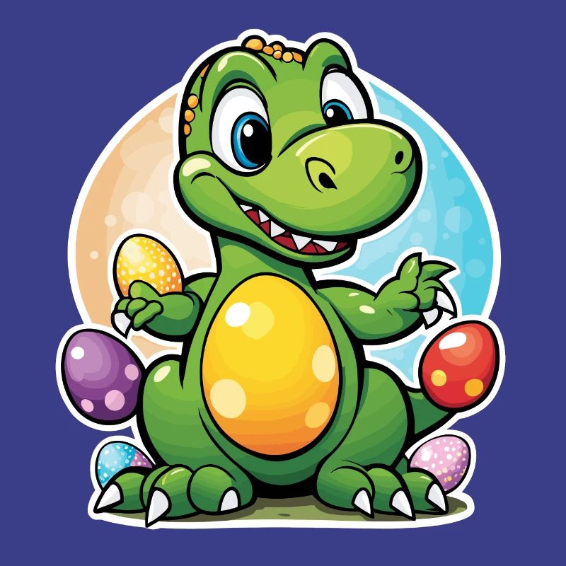 Dinosaur Easter Eggs Easter