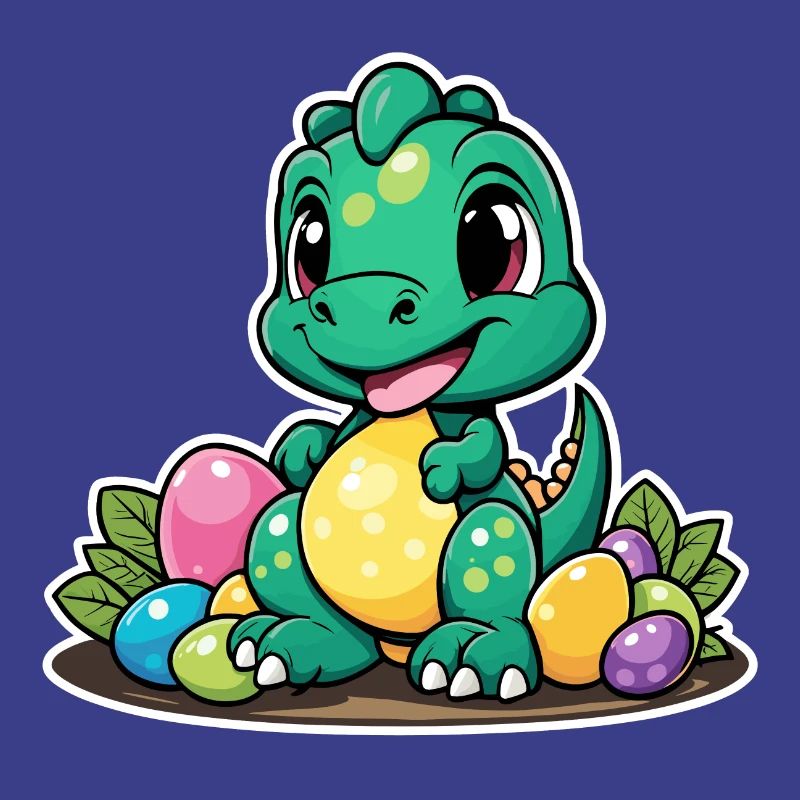 Dinosaur Easter Eggs Easter