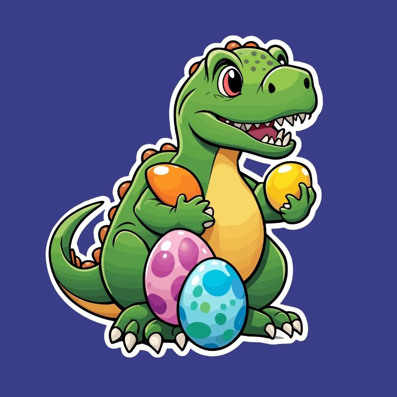 Dinosaur Easter Eggs Easter