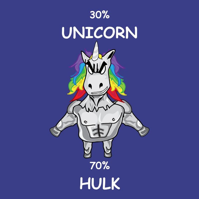 Hulk Einhorn Geschenk