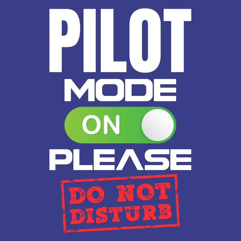 Pilot Mode On Please Do Not Distrub