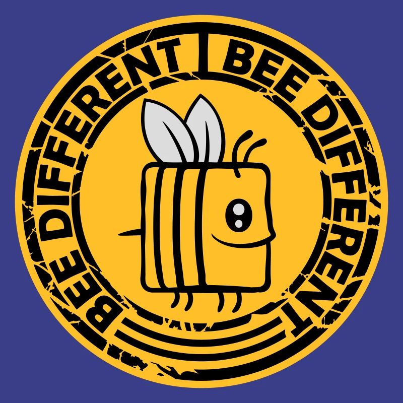 bee different Spruch Zitat