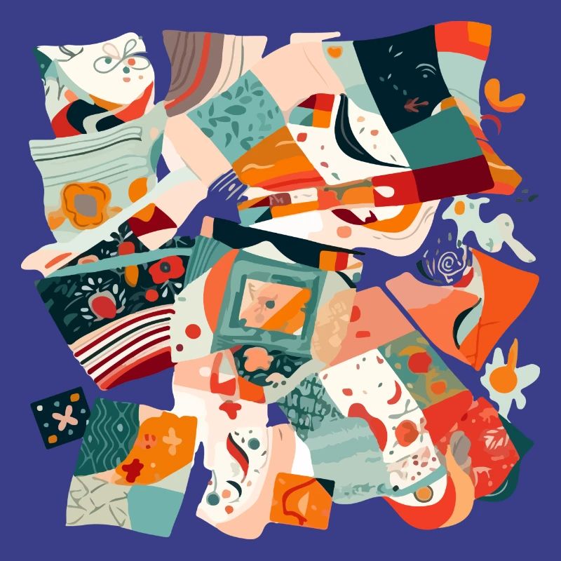 Patchwork de tissus