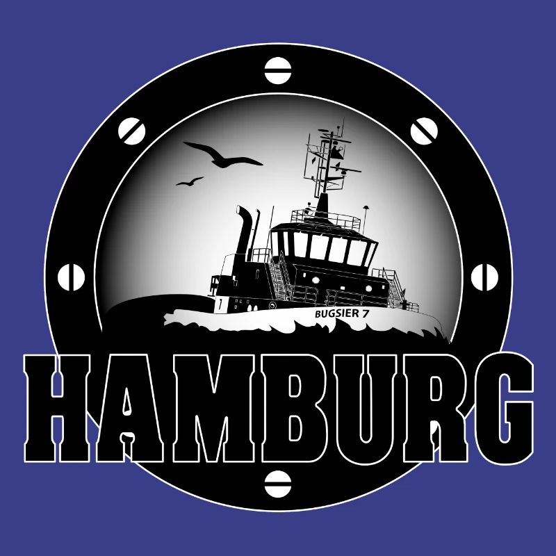 Schlepper im Hamburger Hafen