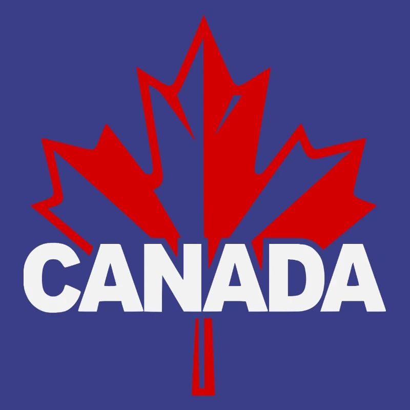 Red Maple Leaf Canada Logo