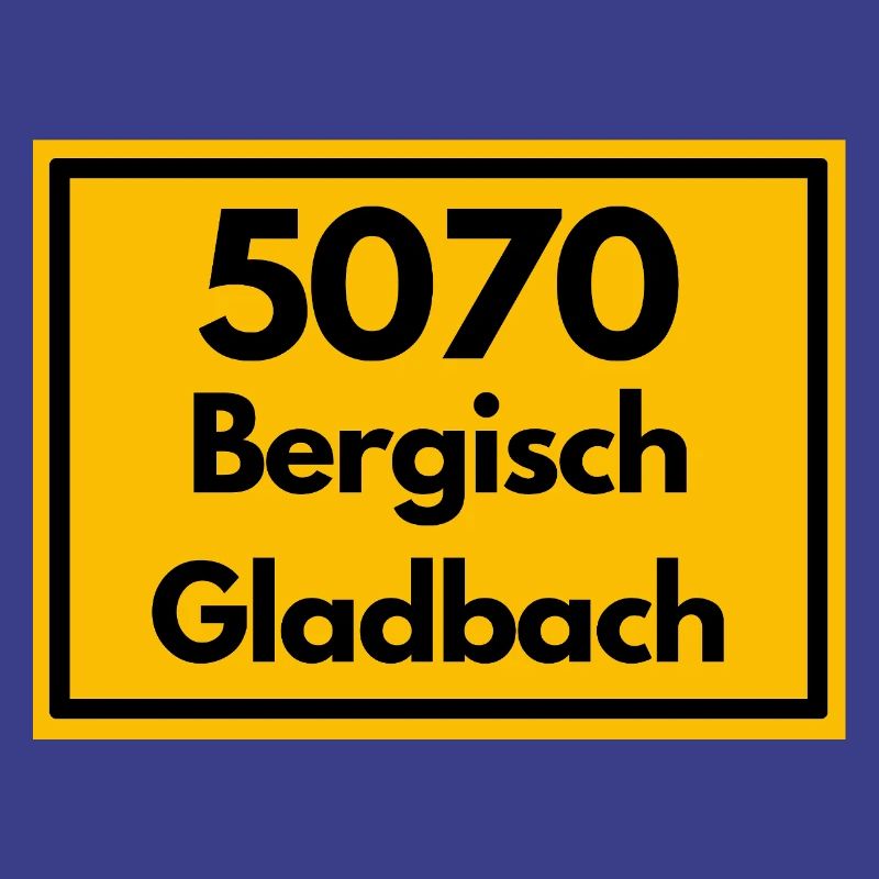 OLD POSTCODE POSTCODE RETRO 5070 BERGISCHGLADBACH