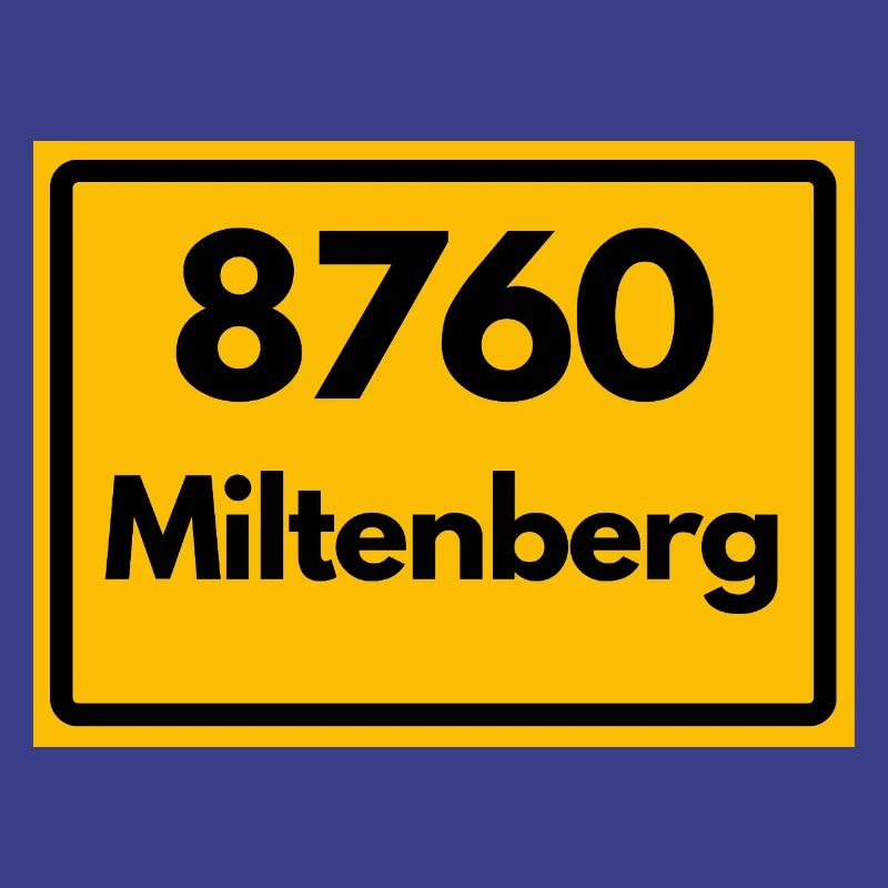OLD POSTCODE ZIP CODE RETRO 8760 MILTENBERG HEIMAT