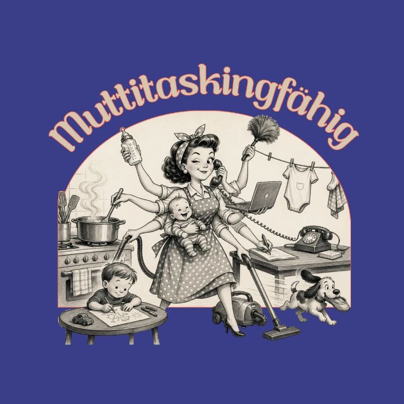 Multitasking? Nein. Muttitasking - Chaos? Läuft!