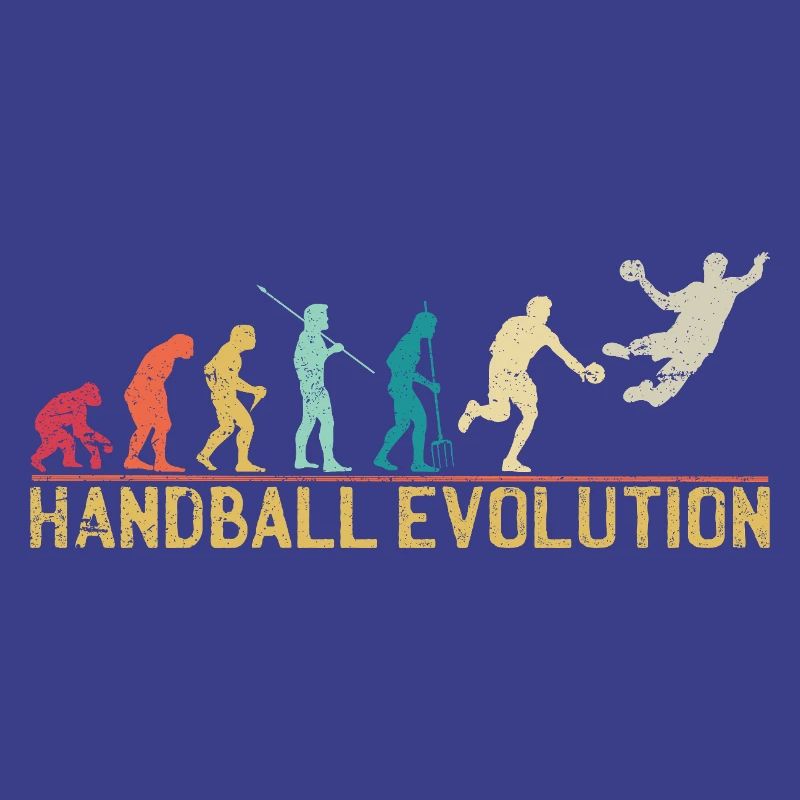 Conception de la progression de l'évolution du handball