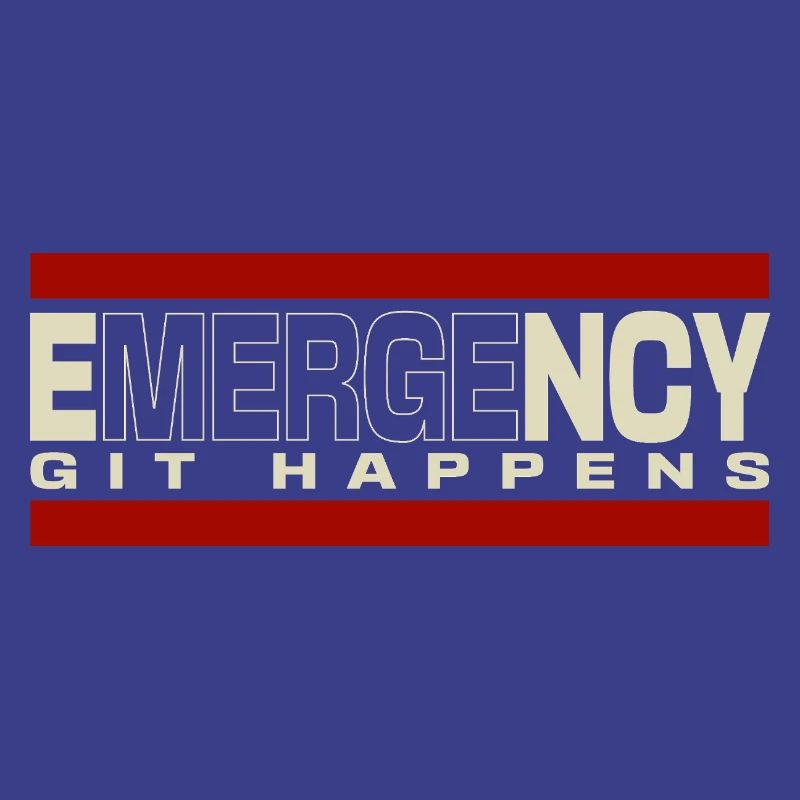 Nerd geek emergency git happens
