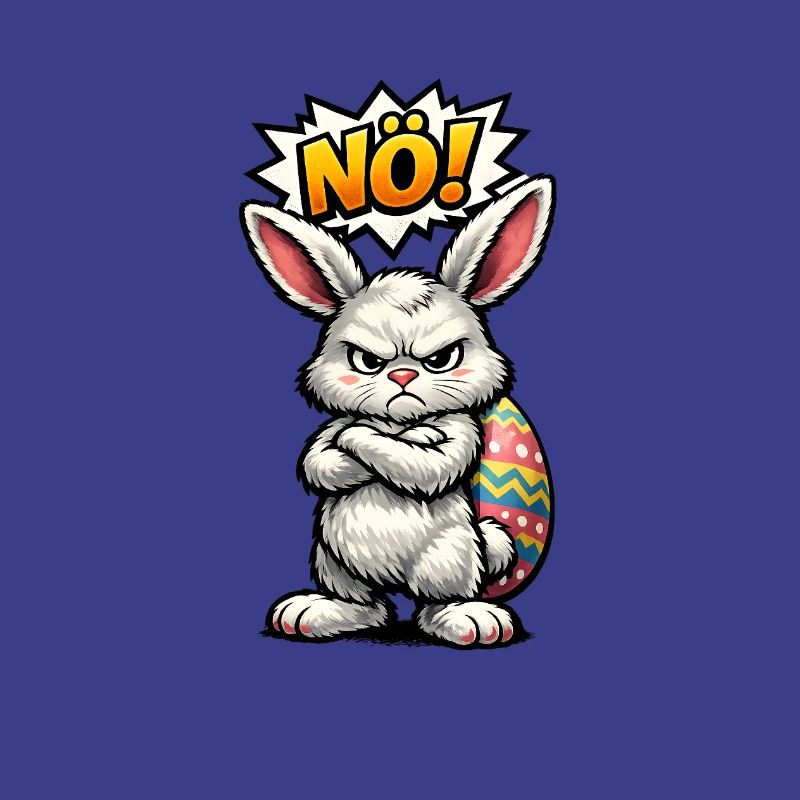 Nope Easter Bunny Easter