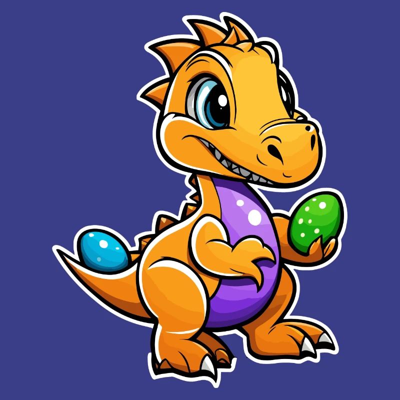 Dinosaur Easter Eggs Easter