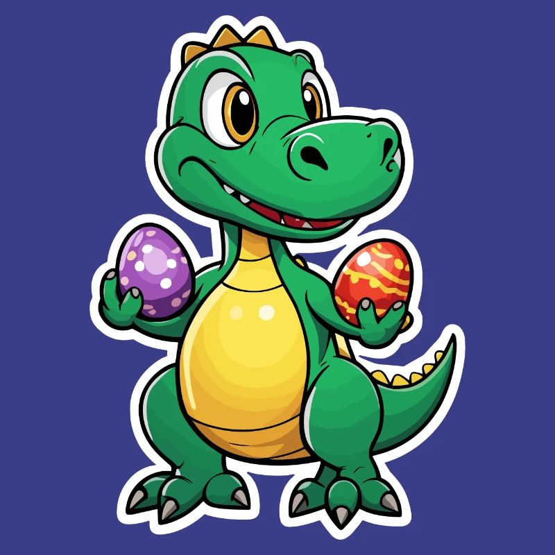 Dinosaur Easter Eggs Easter