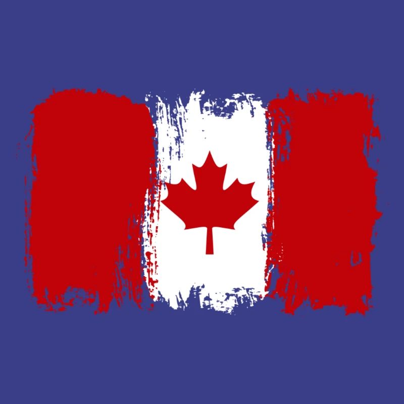 Maple Leaf Ink Splash