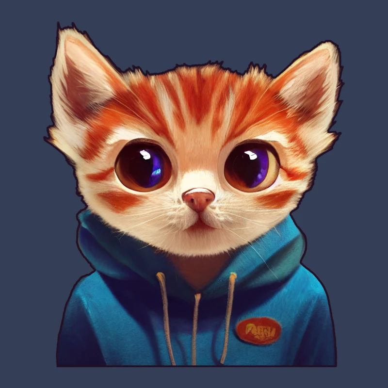 Katze mit Pullover