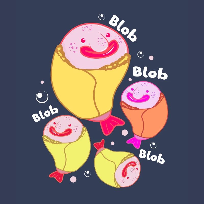 Blobfish Deep Sea Grumpy Introverted Gift
