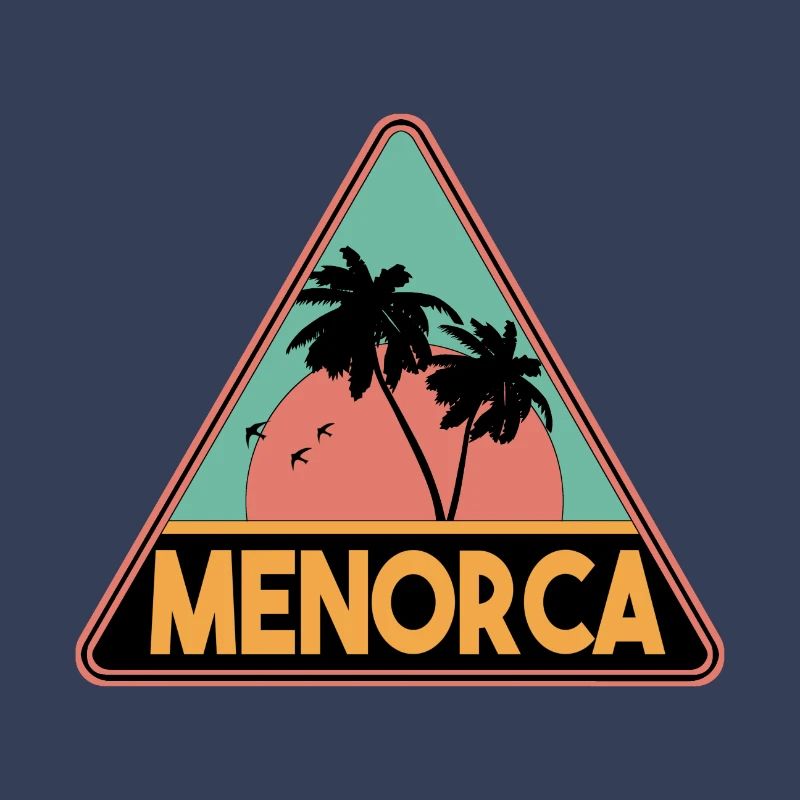 Triangle Palm Trees Menorca