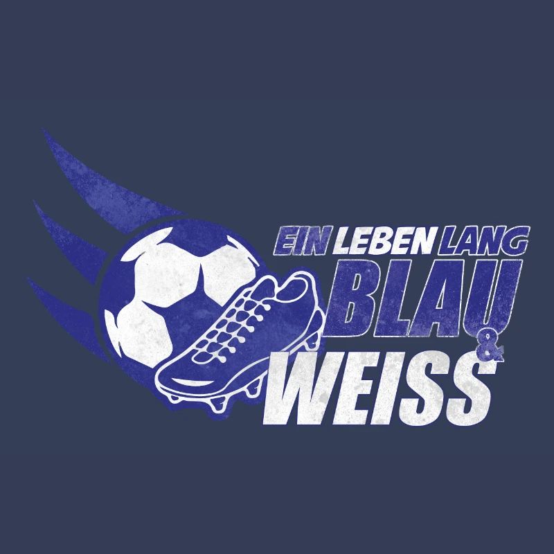 Blau & Weiss ein Leben Lang Geschenkidee