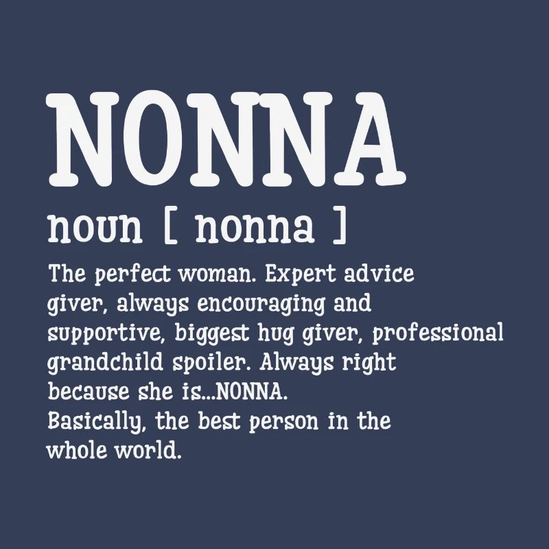 Nonna Defination Muttertag