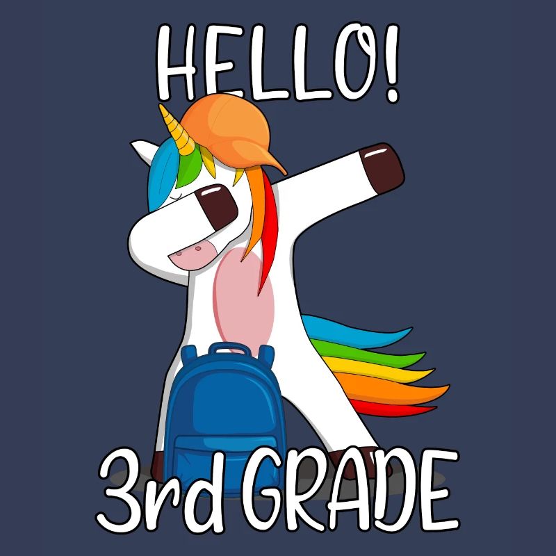 3rd grade third grader elementary school Einhorn
