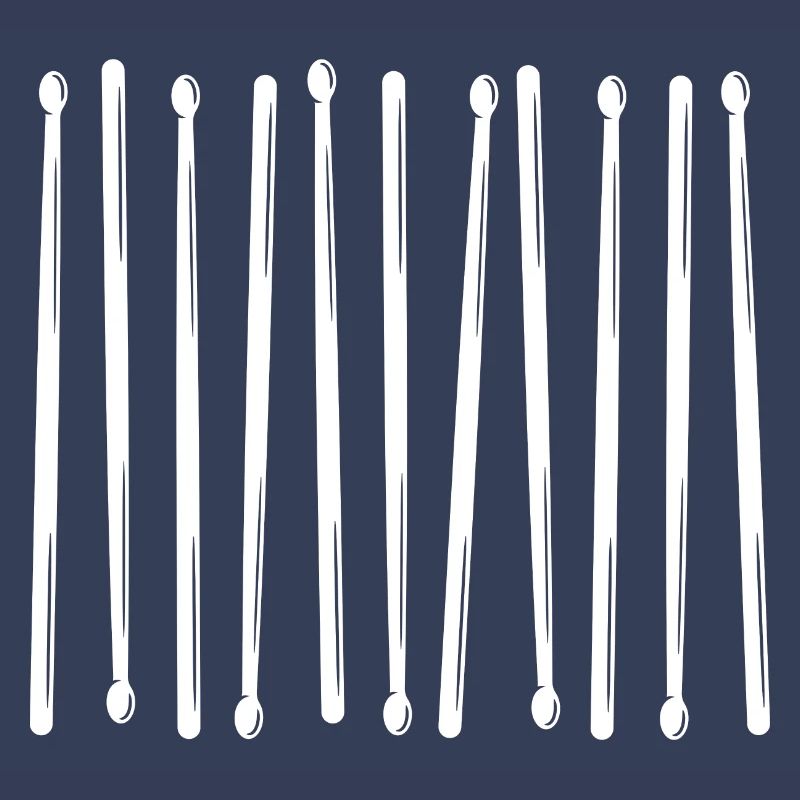 Drumsticks Vertical Pattern