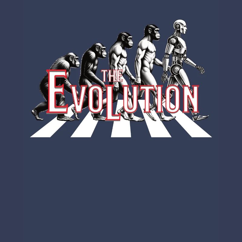 Evolution - Monkey to Robot Future Past