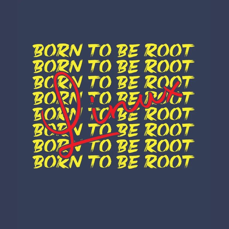 Born to be root Linux Nerd und Geek