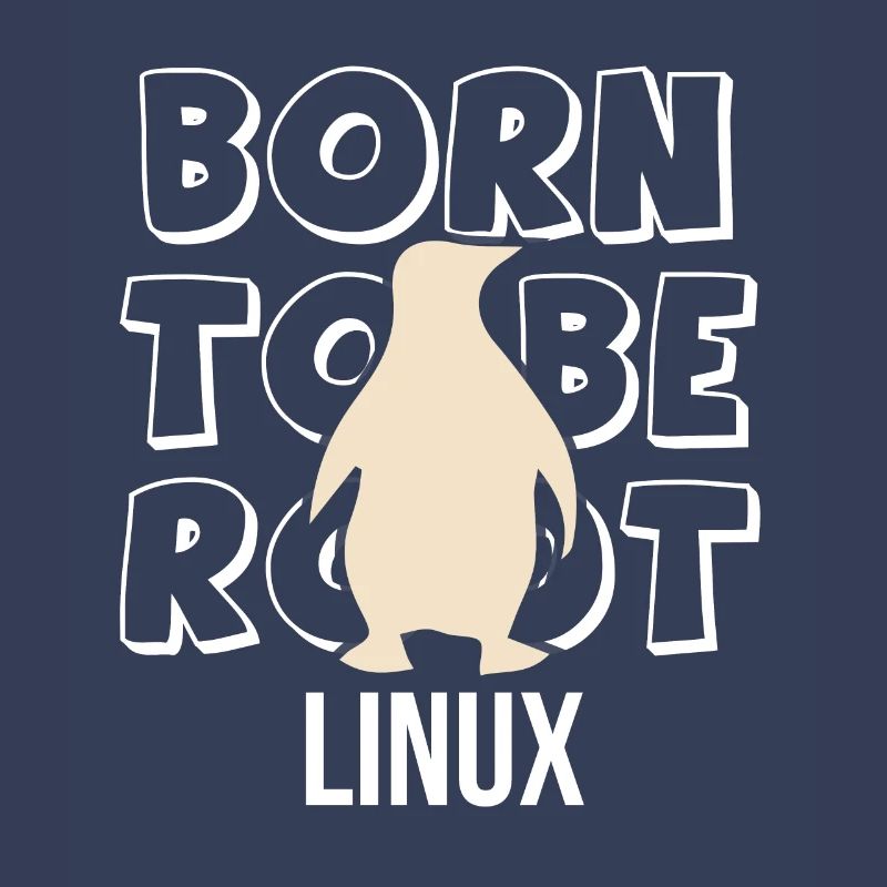Né pour être administrateur Linux root pour Nerd et Geeks