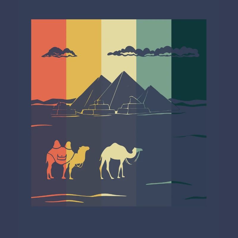 Camel Gizeh Pyramide Egypte Sphinx Anubis