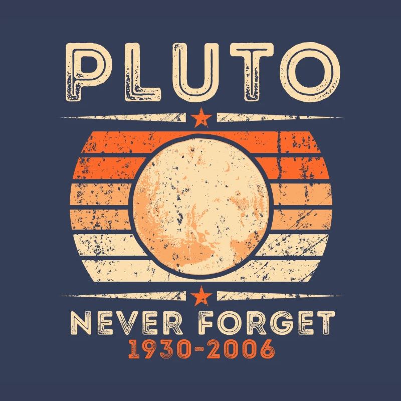 Pluto Retro Keepsake