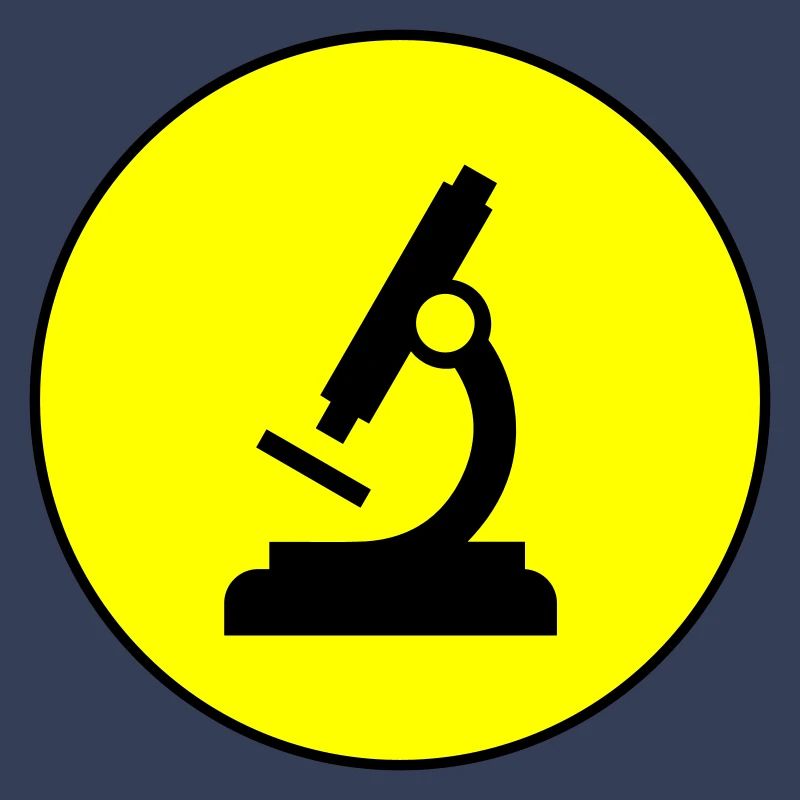 Icône d’icône de microscope