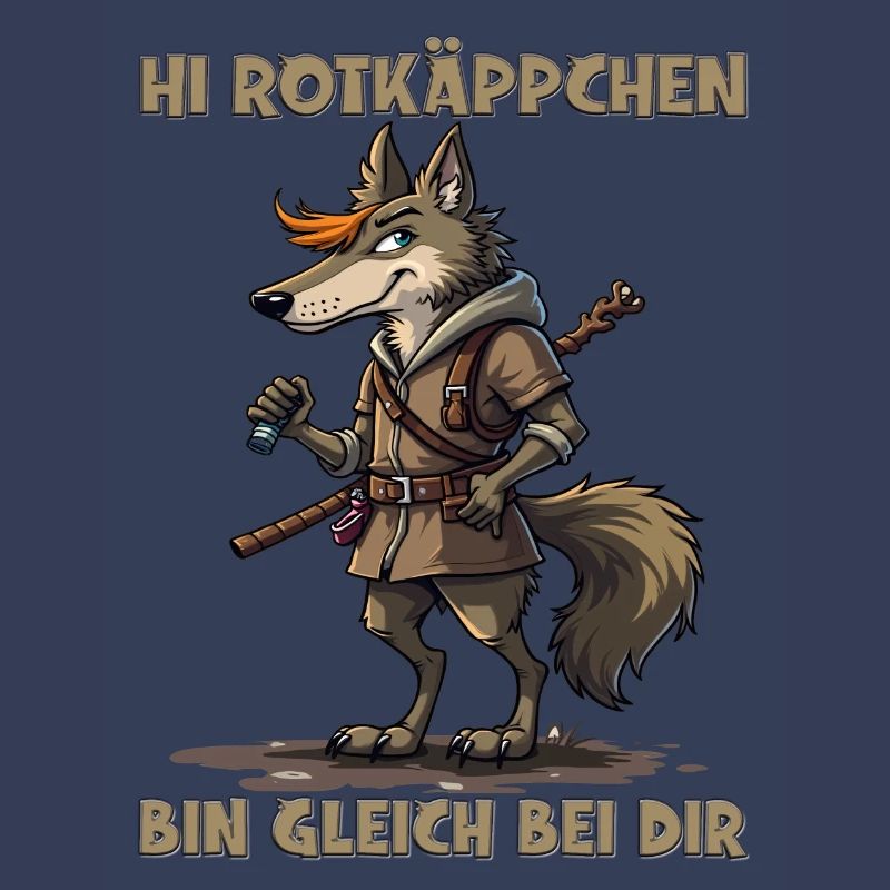 Rotkäppchen - Ich bin gleich bei Dir - deutsch