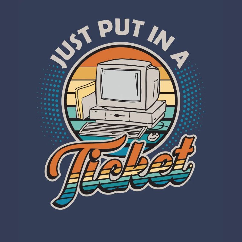 Ouvrez simplement un ticket Help Desk Tech Support