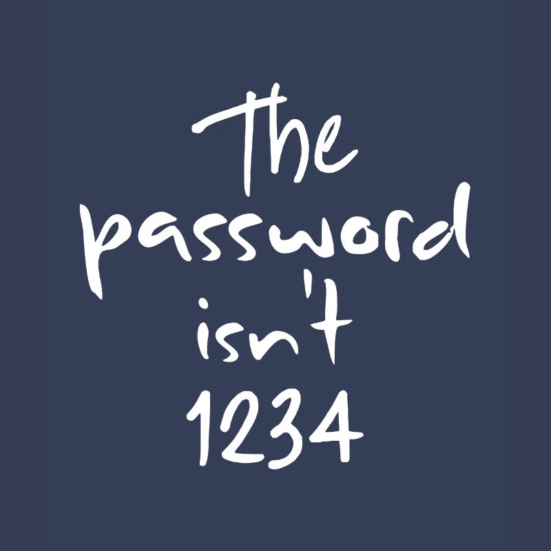 Password Nerd Internet Geek IT Informatics Gift