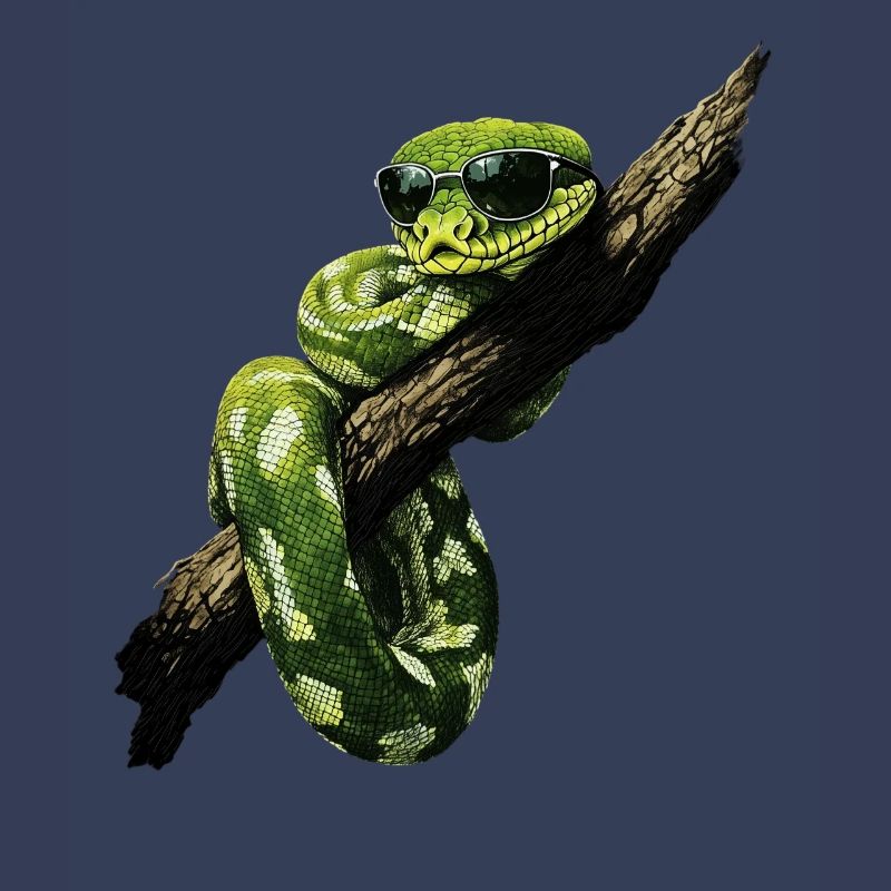 Green Tree Python Snakes Lover Terrarium
