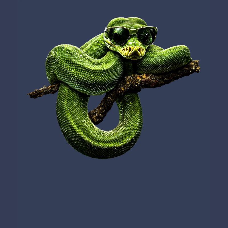 Green Tree Python Snakes Lover Terrarium