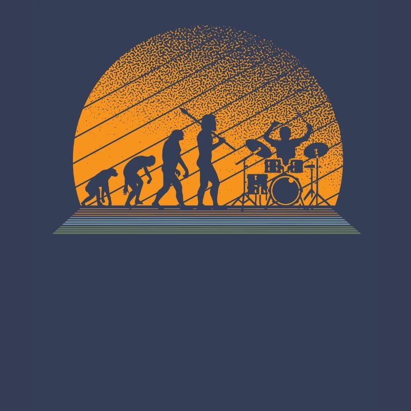 Drummer Drums Evolution Full Moon Stage
