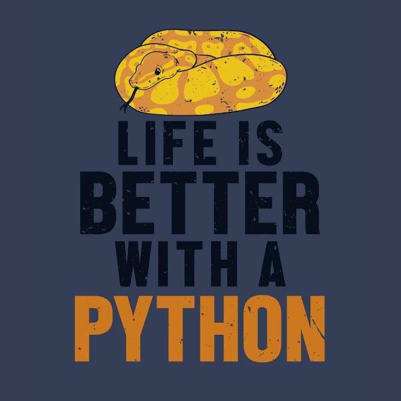 La vie est meilleure avec une boule de banane serpent Python
