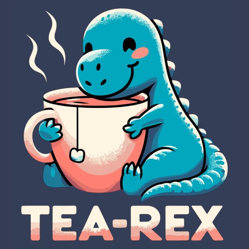 Tea Rex Tea Rex Tea Drinker Gift