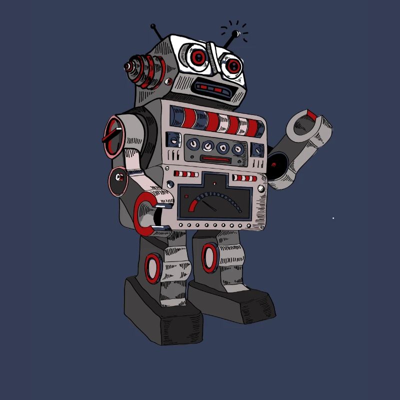 Robby Rob mr. robot scifi android jouet retro pc