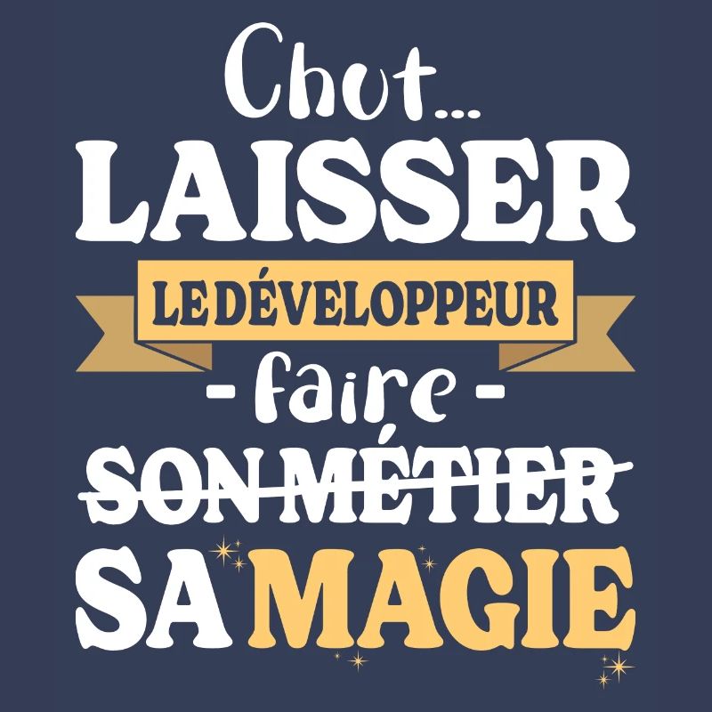 Developer Makes His Magic Humor Dev