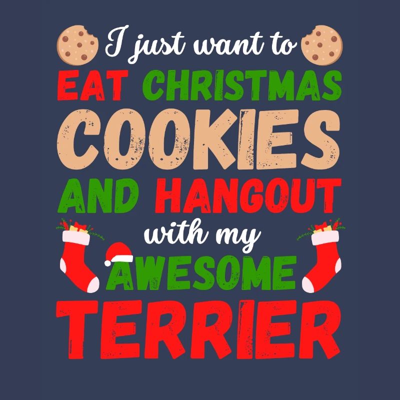 Biscuits de Noël Terrier