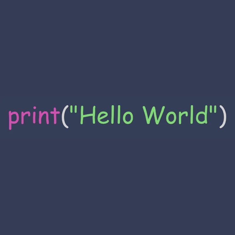 Hello World programming Python C++ C #