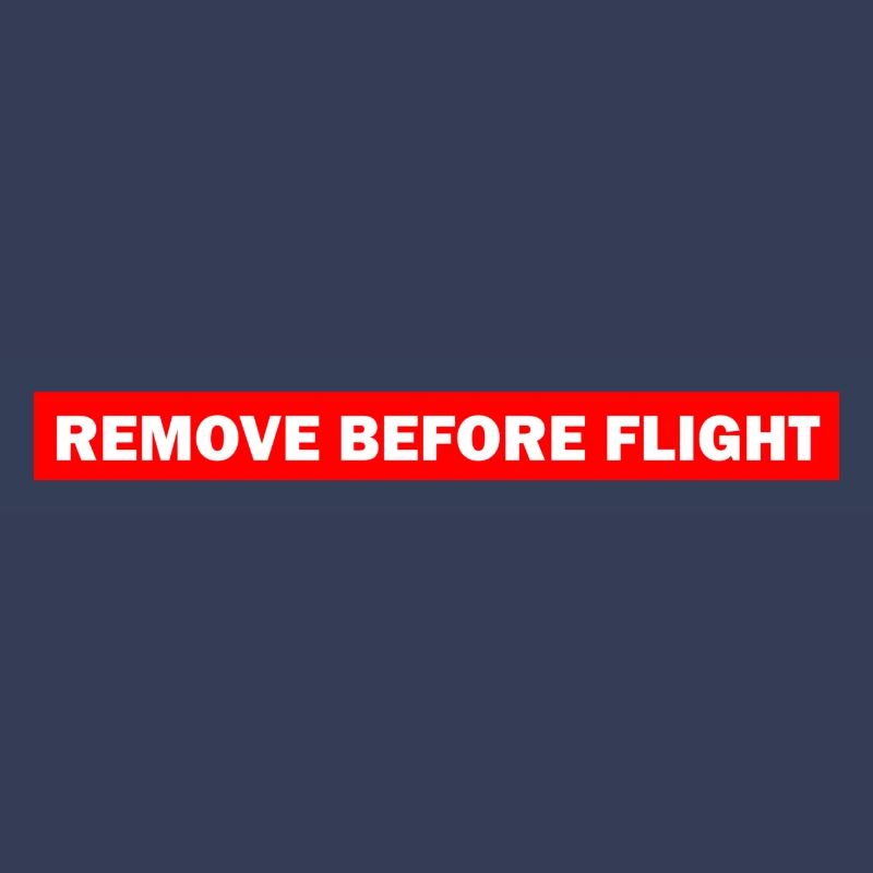 REMOVE BEFORE FLIGHT