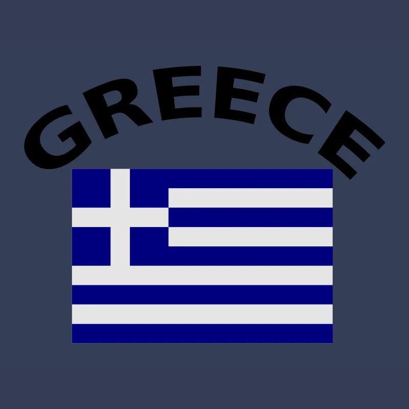 Grèce, Grèce, drapeau, drapeau