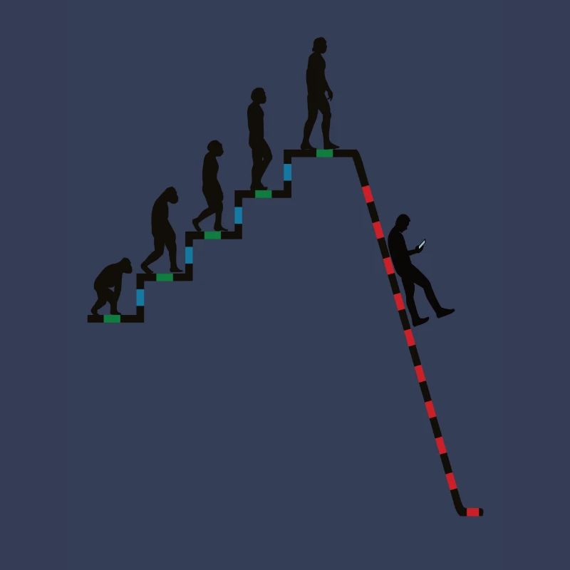 Evolution Richtung Abgrund