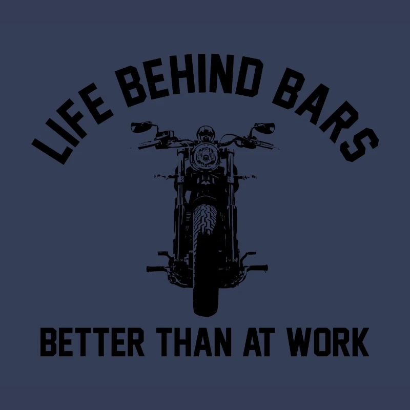 LEBEN HINTER GITTERN BESSER ALS BEI DER ARBEIT MOTORRAD