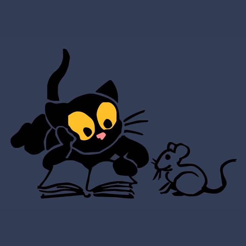Chaton à la lecture