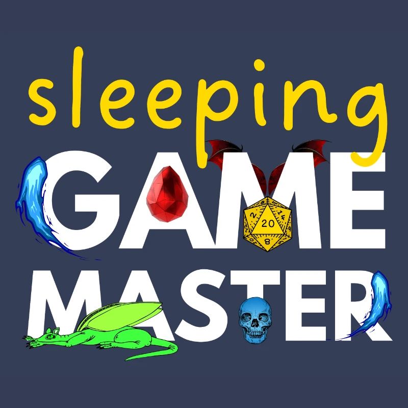 SLEEPING GAME MASTER DRAGONS ADVENTURES RPG