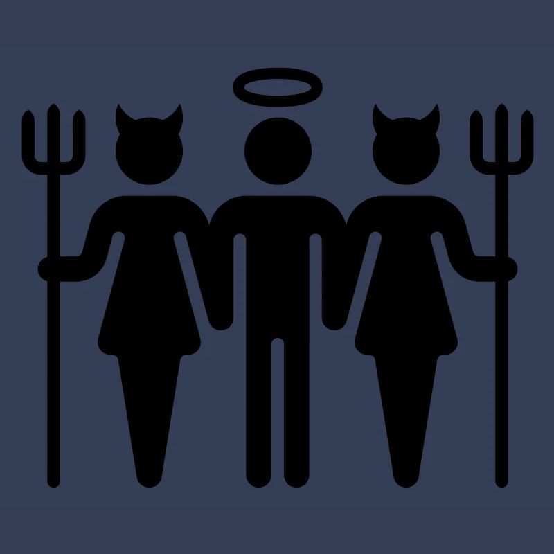 Ange diable / Devil-ange-diable de diable (M)